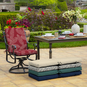 Arden Selections four cushion ties keep cushions firmly in place on chairs.