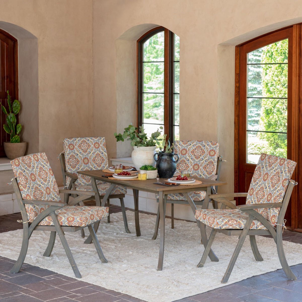 Arden Selections 20x24 back cushion provides full chair back support