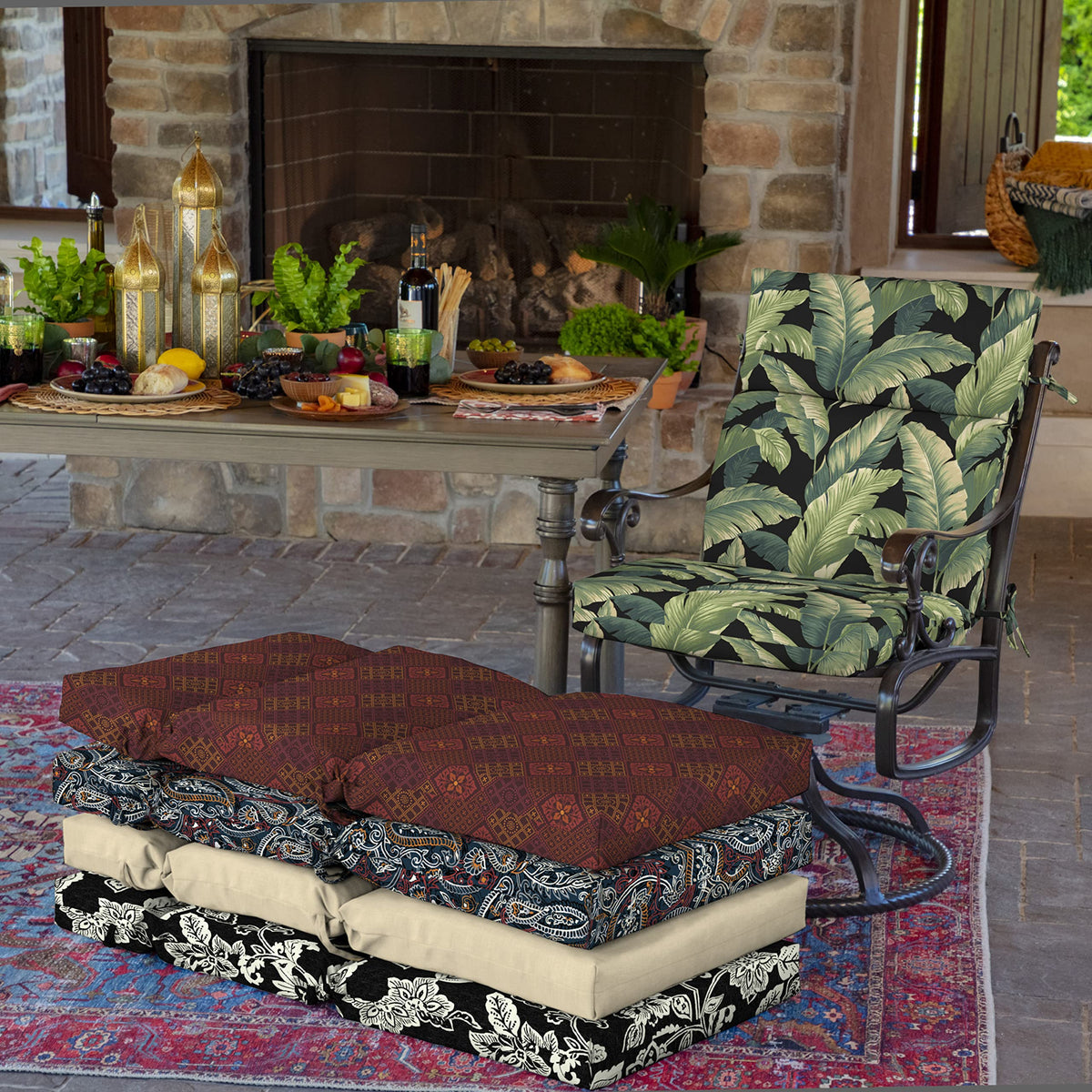 Arden Selections water resistance feature supports outdoor longevity during light rain