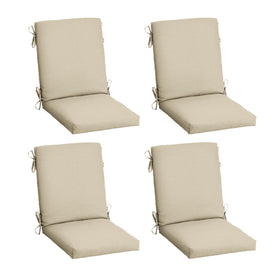 Arden Selections outdoor chair cushion seat pad tan leala with durable fade-resistant fabric