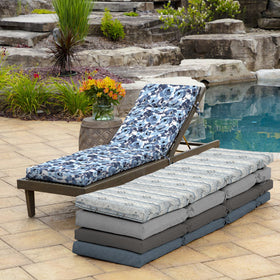 Arden Selections back panel detail—comfort and support on outdoor loungers.