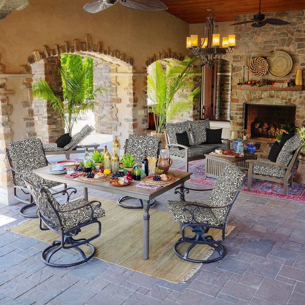 Arden Selections easy to clean with soap and water for busy outdoors