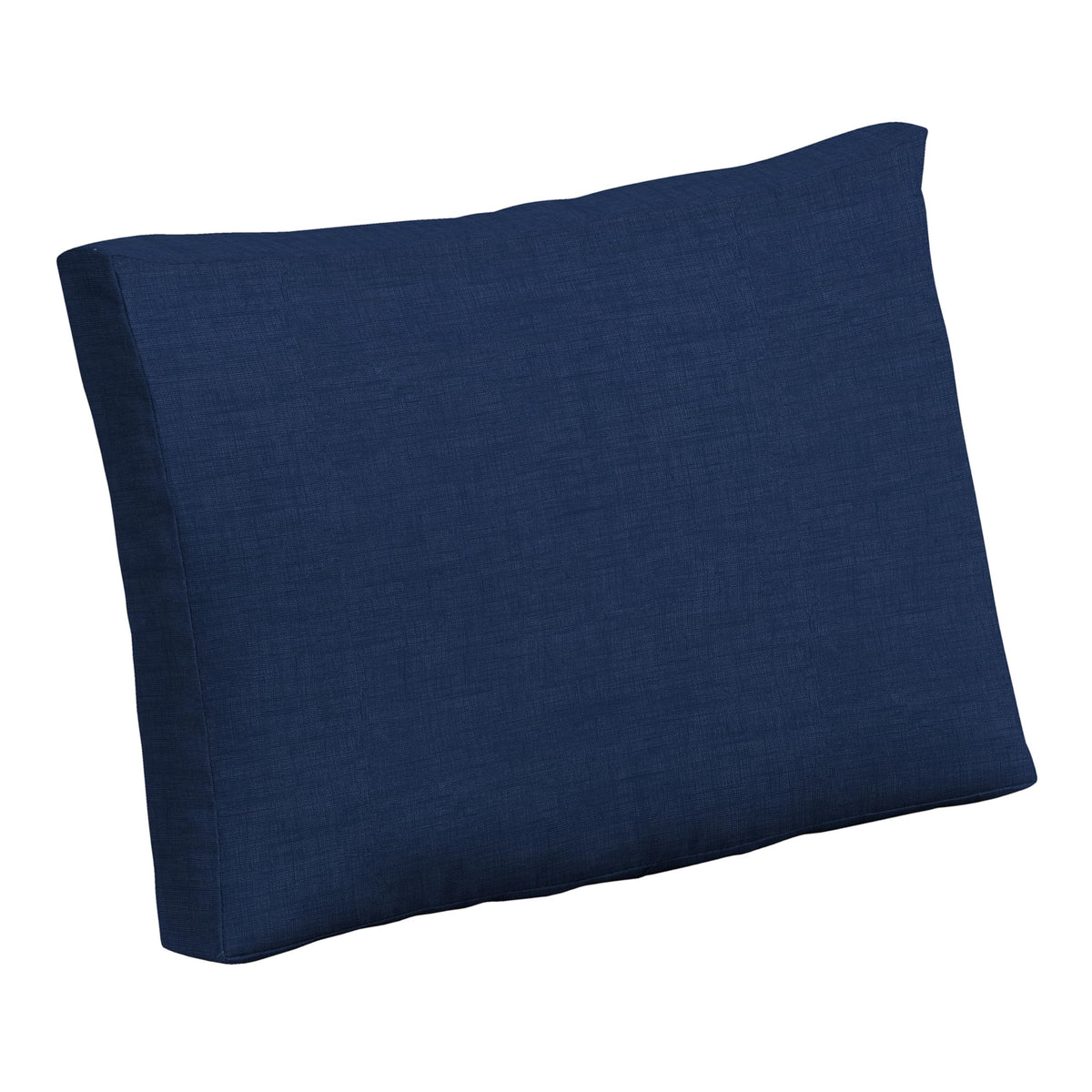 Arden Selections outdoor cushion back 24x18 in sapphire blue, fade-resistant for patios.