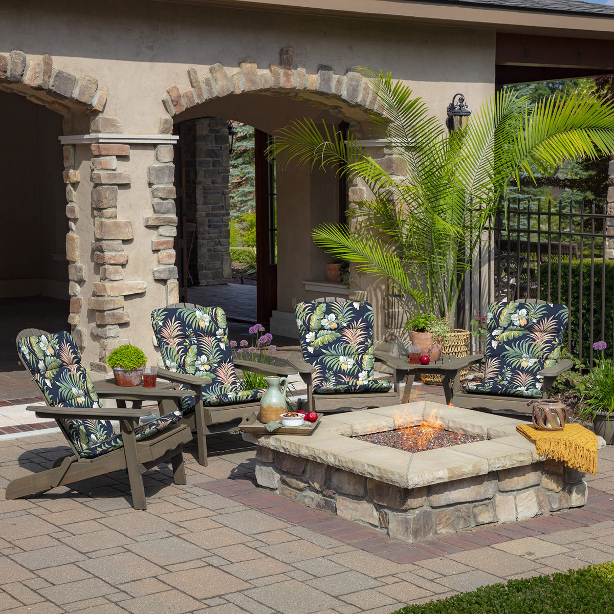 Arden Selections rain-proof and UV-protected fabric ready for outdoor use in Simone Blue
