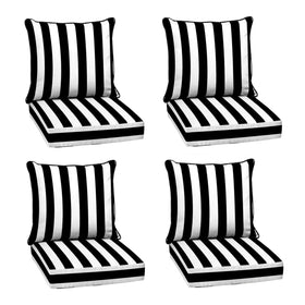 Arden Selections deep-seat cushion back 24x21 provides plush outdoor support