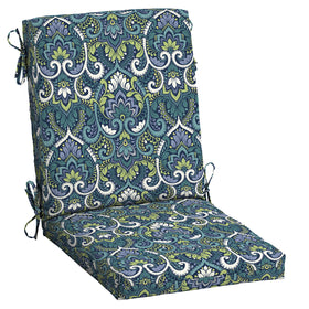Arden Selections cushion fabric texture in sapphire enhances patio comfort