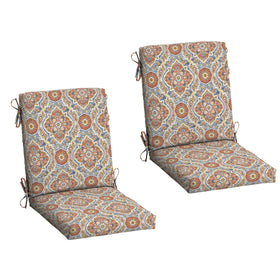 Arden Selections outdoor dining chair cushion front view, 20x44 enhances comfortable al fresco dining