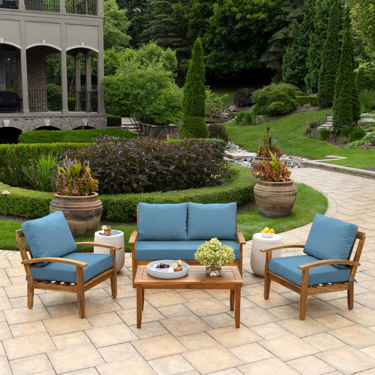 Arden Selections pillow dimensions 24 by 18 by 7 inches for versatile seating