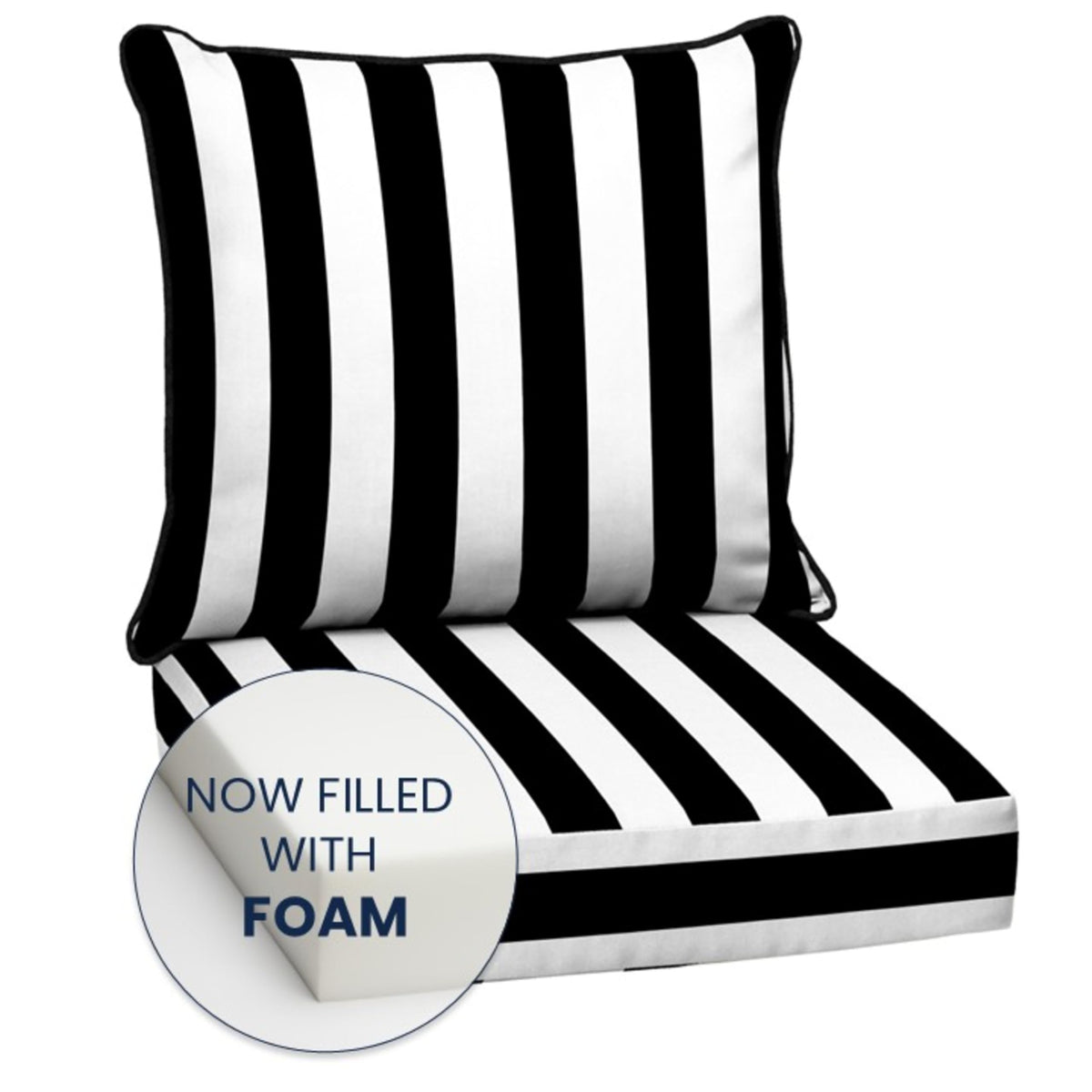 Arden Selections outdoor polyester fabric resists fading for lasting color