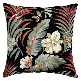 Arden Selections outdoor toss pillow 16x16 fabric close-up shows rich texture with fade resistance.