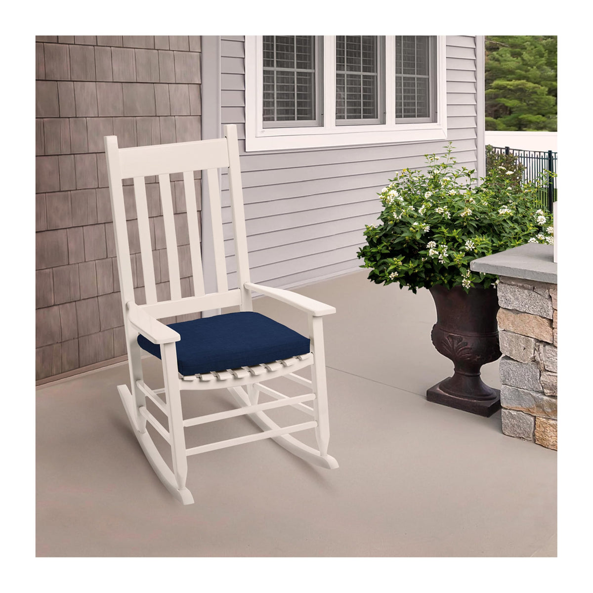 Arden Selections outdoor cushion fabric showing water-repellent finish
