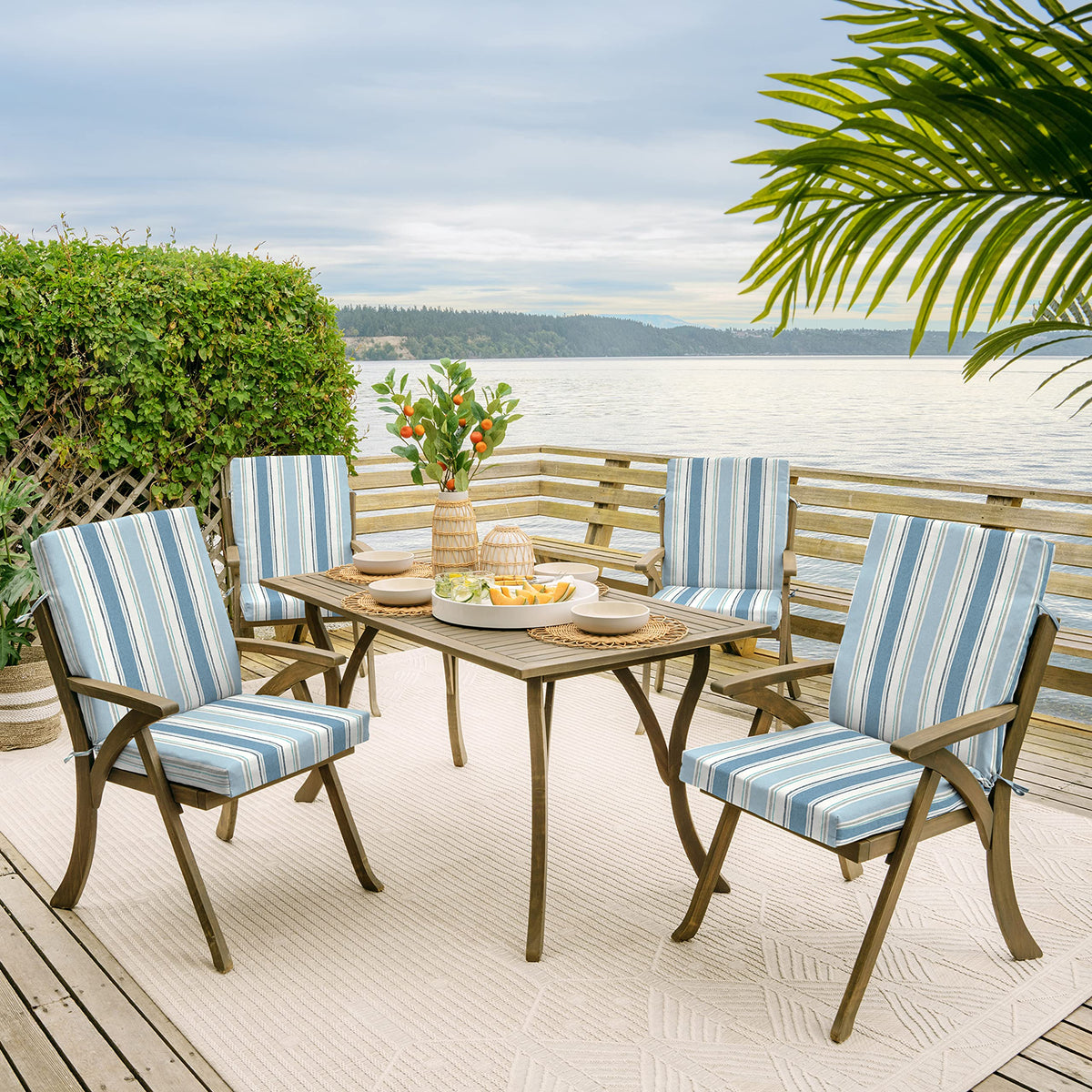 Arden Selections partially recycled polyester fill provides supportive and eco-friendly padding.