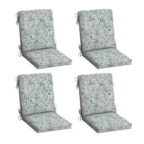 Arden Selections Pistachio Botanical outdoor cushion front view for comfortable dining