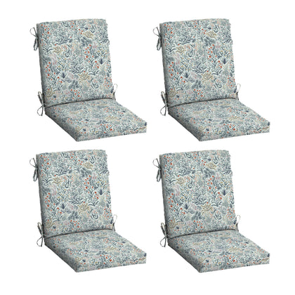 Arden Selections Pistachio Botanical outdoor cushion front view for comfortable dining