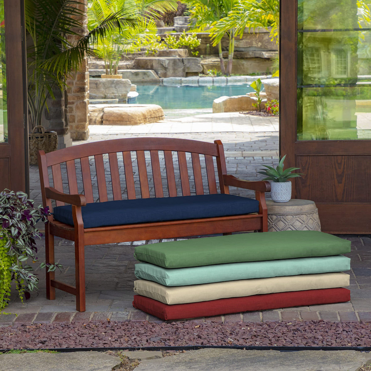 Arden Selections cushion partially recycled polyester fill helps retain shape