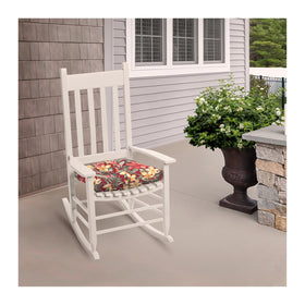 Arden Selections rocking chair cushion 20x18 close-up fabric highlights outdoor-friendly color