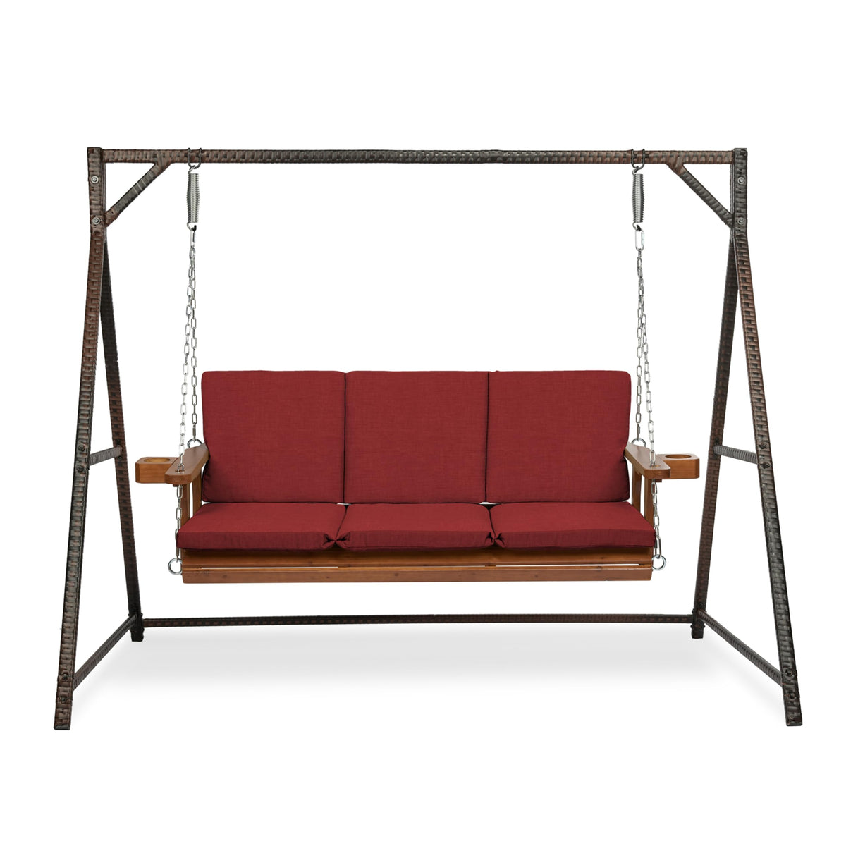 Arden Selections swing cushion bottom view for outdoor comfort