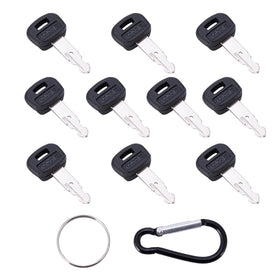 Aree Kubota key set 10-pack ready for direct replacement on equipment