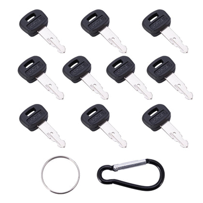 Aree Kubota key set 10-pack ready for direct replacement on equipment