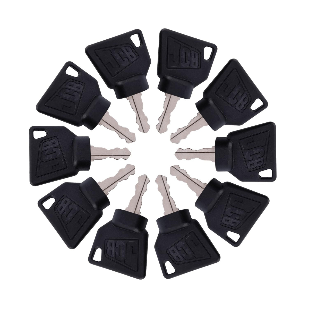 Aree New Holland LB Series ignition keys 10-pack for efficient machine restarts