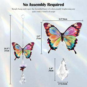 Aremdys Mother's Day gift crystal suncatcher brings warmth and light.