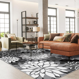 Arenarug multicolor patio rug on deck resists fading while brightening outdoor spaces