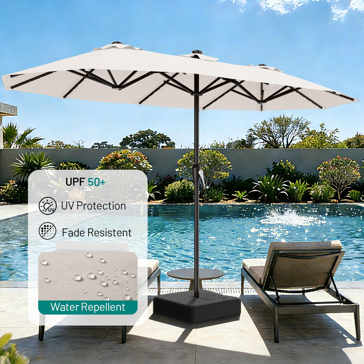 AreShark solar-powered lights illuminate evening gatherings with energy-efficient glow