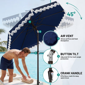 AreShark crank and push-button tilt in smooth operation