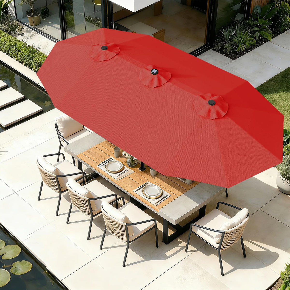 AreShark night-ready ambiance for patio, pool, or garden gatherings.