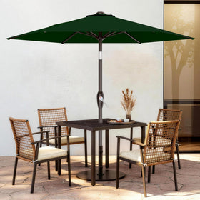AreShark sturdy iron-frame umbrella provides stable shelter on breezy days.