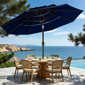 AreShark table-fit for 40-48 inch tables seating 6-8 people.