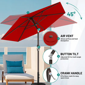 AreShark waterproof fade-resistant canopy keeps guests dry and colors vibrant.