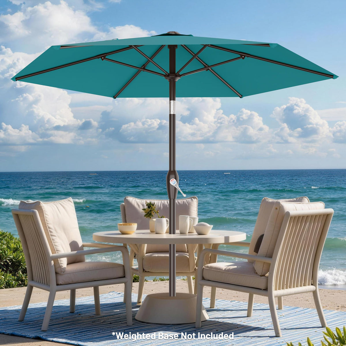 AreShark weatherproof fabric coverage keeps colors vibrant and water resistant