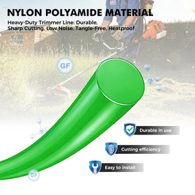 AretiTrin high-visibility green helps track edges precisely