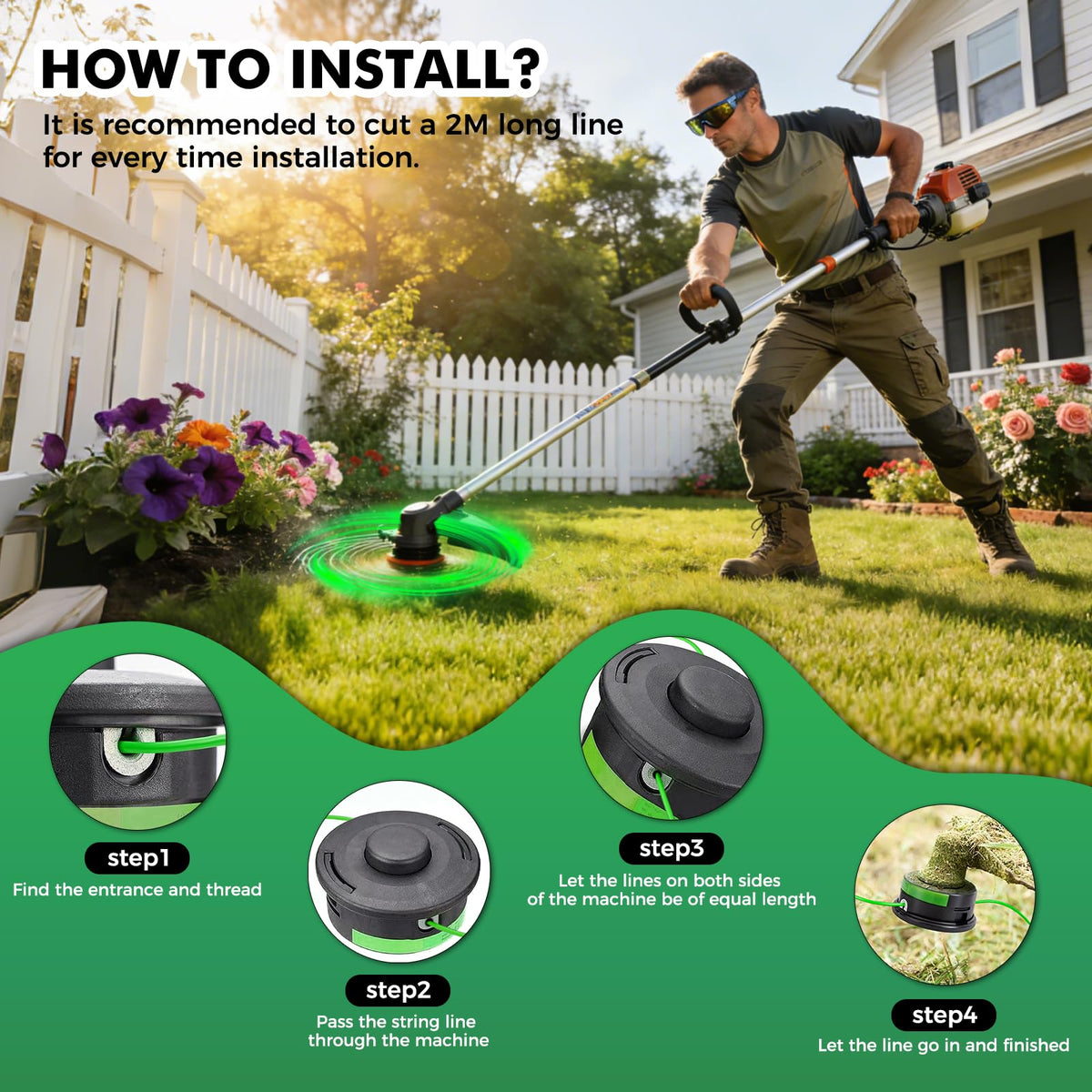 AretiTrin round trimmer line delivers durable cuts through weeds