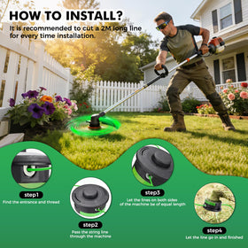AretiTrin round trimmer line delivers durable cuts through weeds