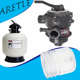 Aretle high flow sight glass for Pentair filter facilitates quick inspection