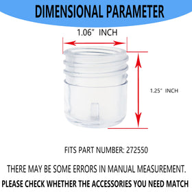 Aretle sight glass for Pentair multi-port valves enhances visibility