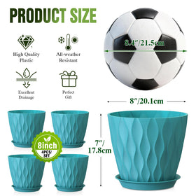 Areutxbis 48 hole drainage blue promotes healthy root airflow