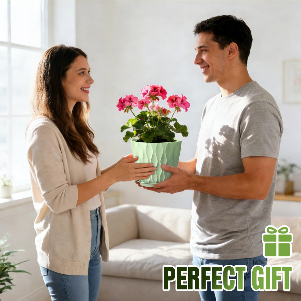 Areutxbis planters are UV-stabilized and non-toxic for safe indoor greenery