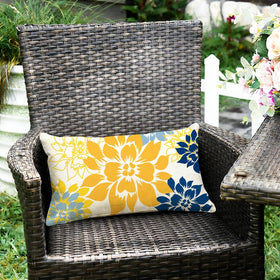 ARGOOGF Dahlia fabric close-up shows waterproof, breathable linen texture