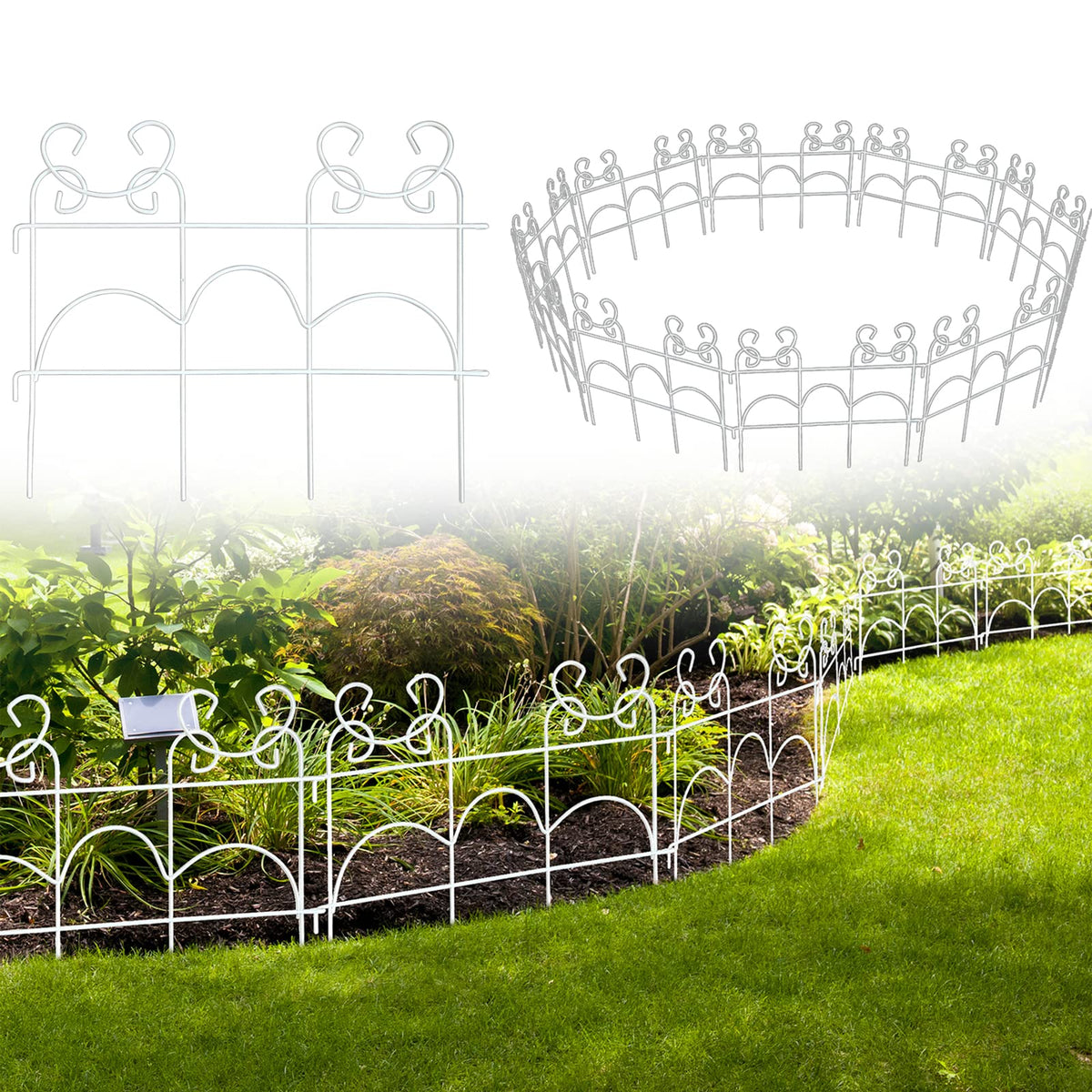 ARIFARO easy-to-adjust panels support planning and ongoing garden changes.