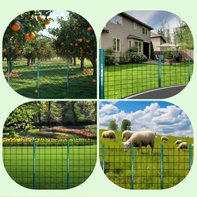 ARIFARO gate post connection and plant protection in a yard