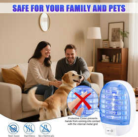 Ariie Bug Zapper Indoor bedroom baby room usage supports pest-free nights.