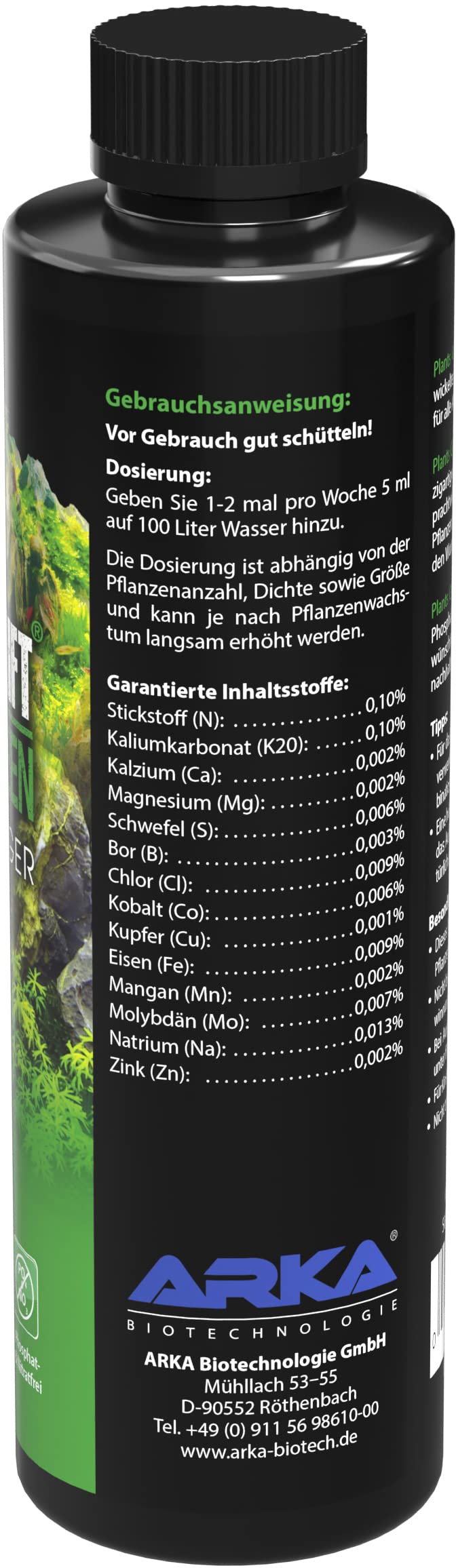 ARKA MICROBE-LIFT All In One in aquarium display shows vibrant plant growth.