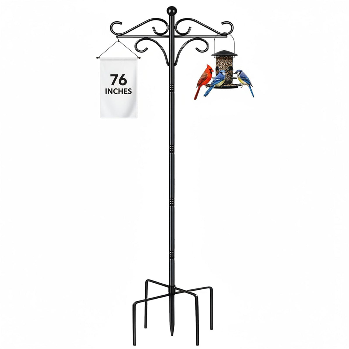 ARKFUSION 76inch outdoor garden solution for versatile displays.