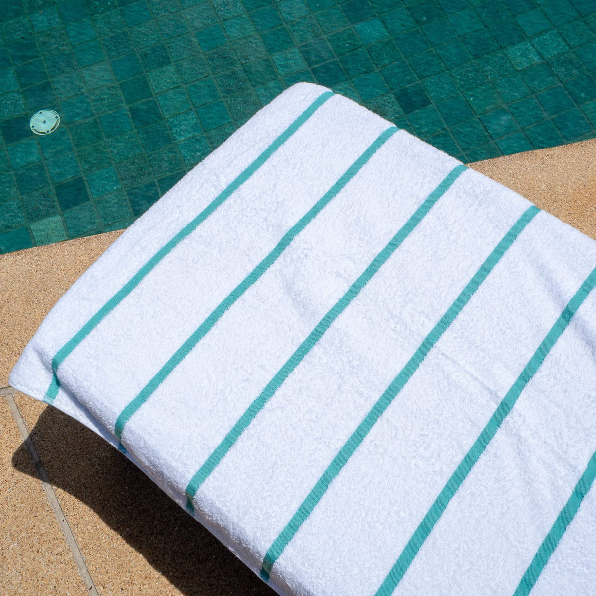Arkwright Las Rayas machine washable patio cover for easy maintenance.