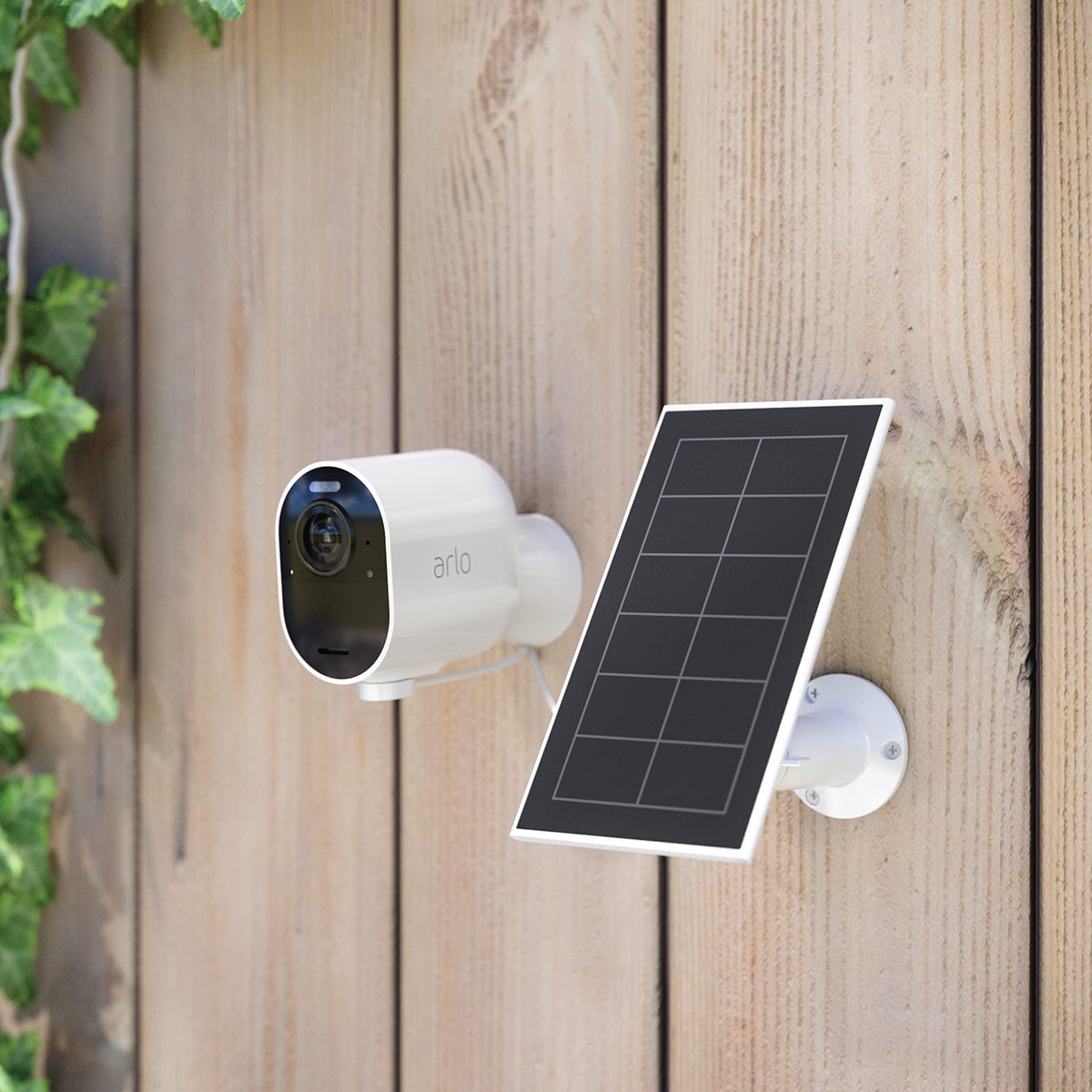 Official Arlo certified accessory compatible with Pro 5S 2K, Ultra, and Go 2 cameras.