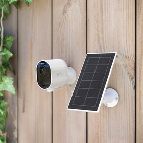 Official Arlo certified accessory compatible with Pro 5S 2K, Ultra, and Go 2 cameras.