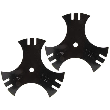 Arnold MTD 3-Side Edger Star Blade pack of 2 for precise edges.